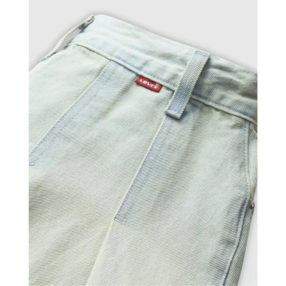 Levi’s Pleated Mini Skirt On Blast Light Wash 29